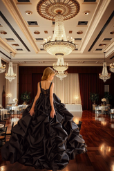 Noctura Royale Black Dress | Pentelei Couture